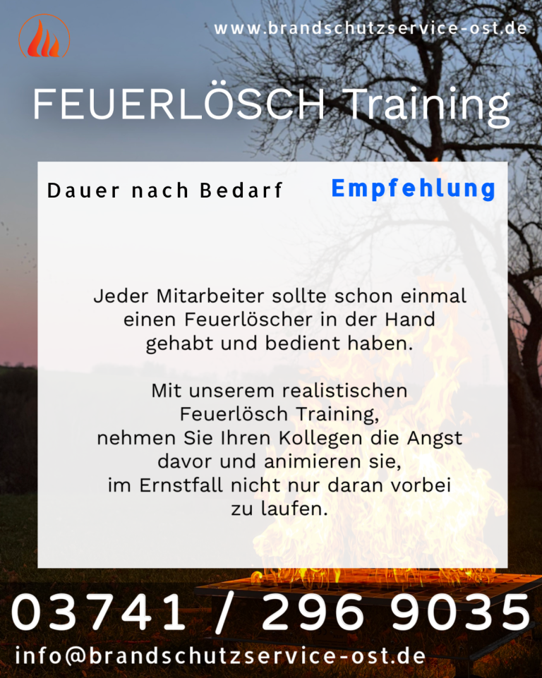 Brandschutzschulungen aus Plauen